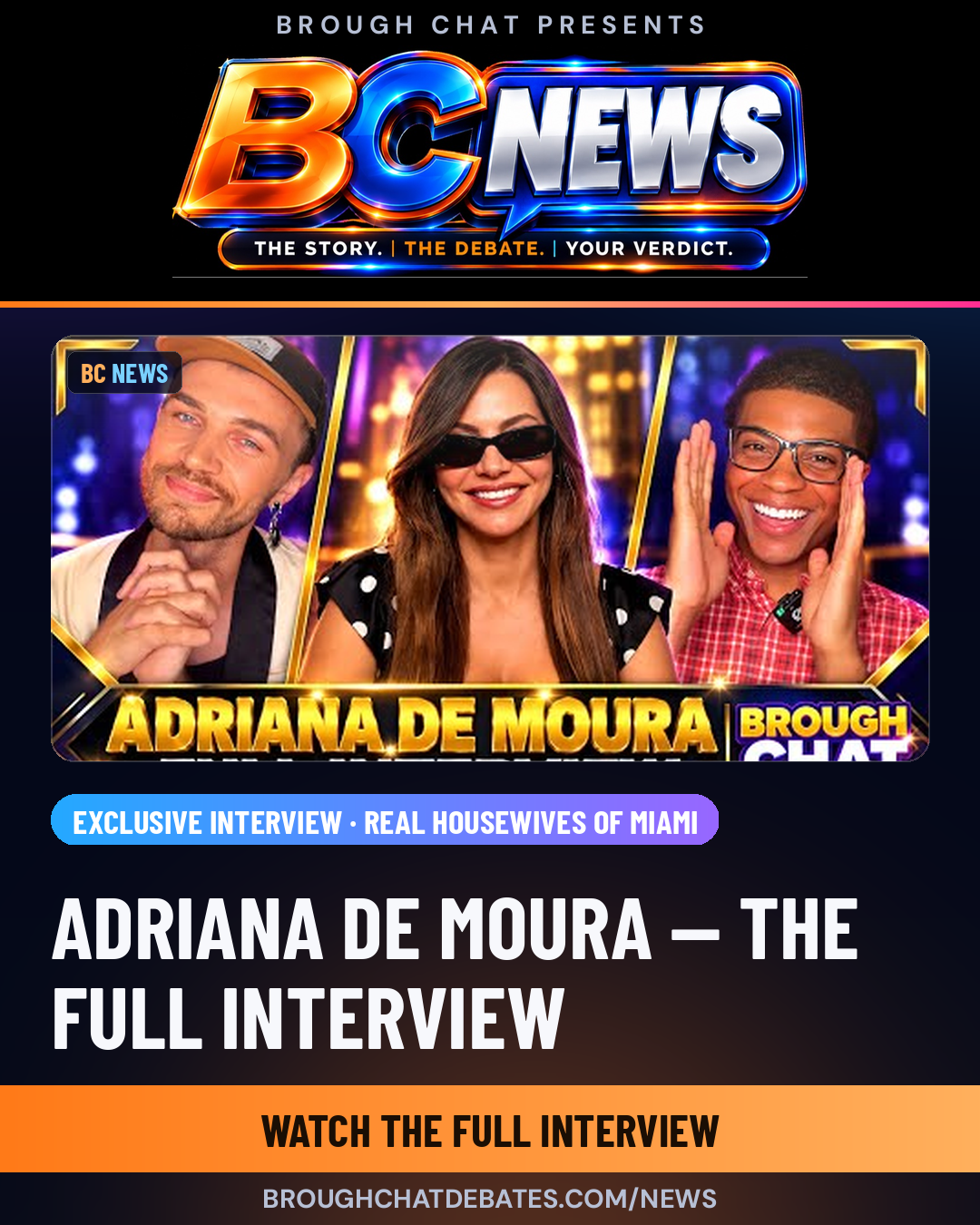 Adriana de Moura share card